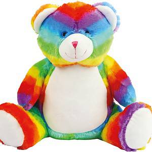 Regenboogbeer met rits