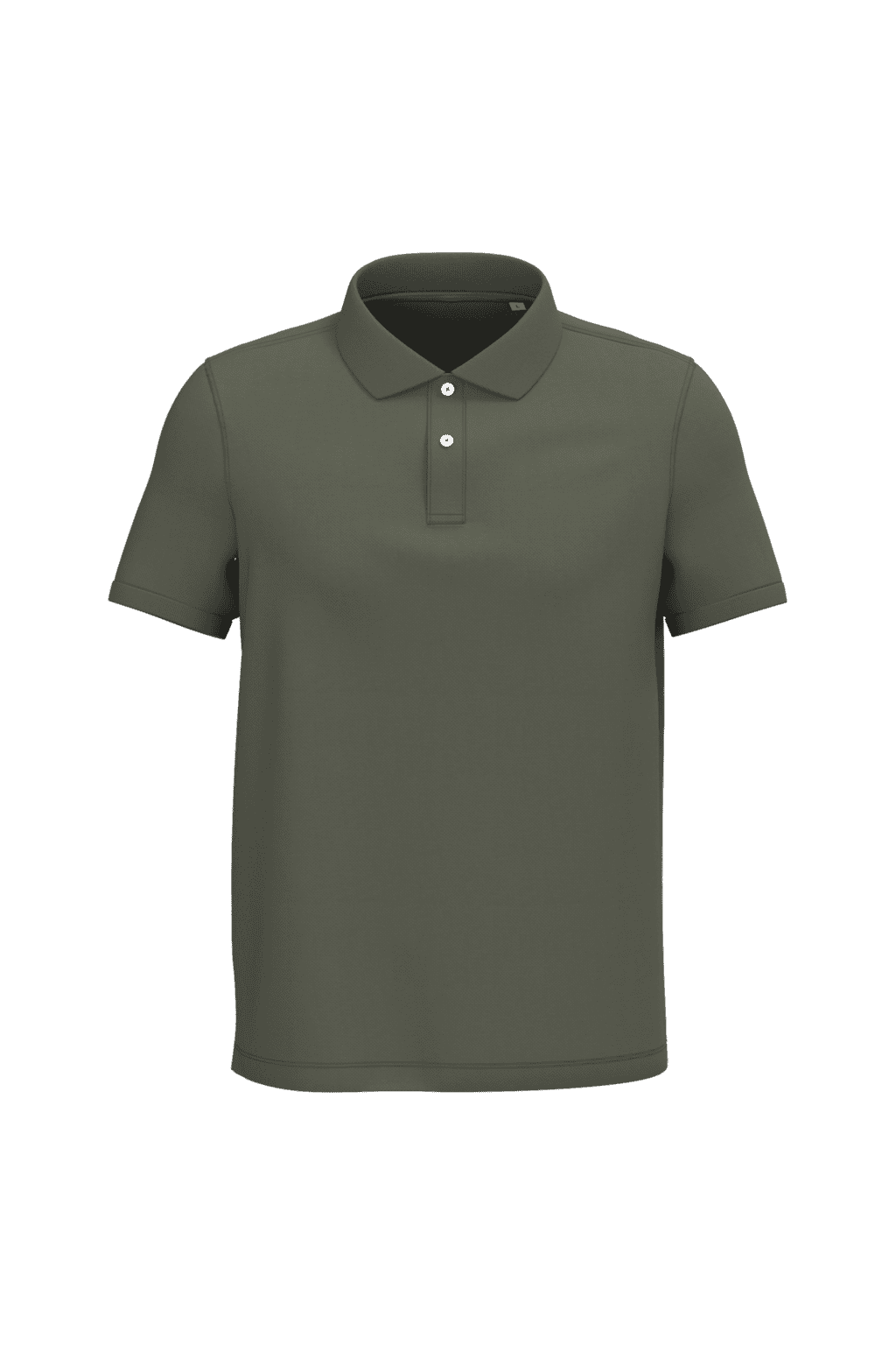 Ecologische herenpolo in piquétricot