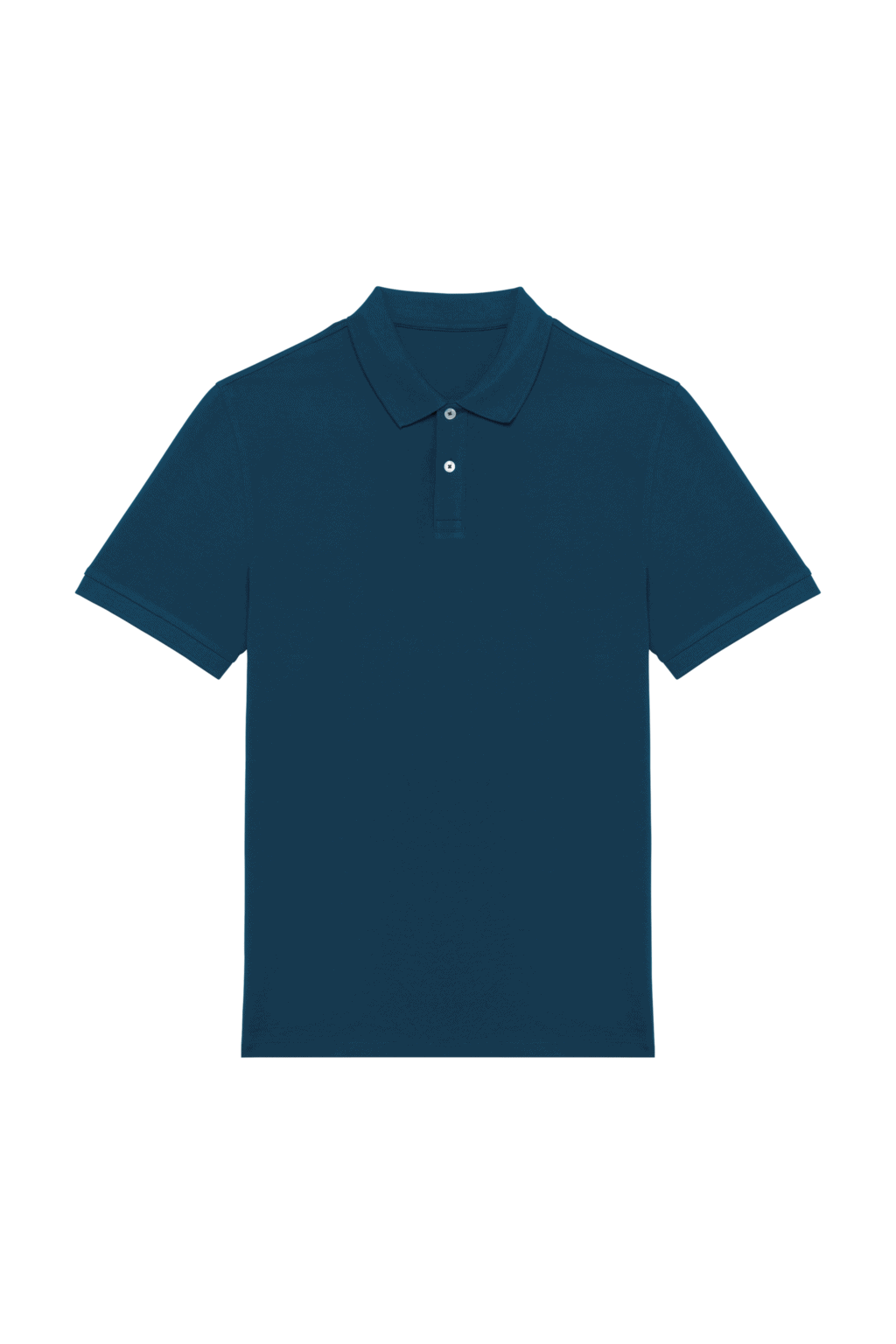Ecologische herenpolo in piquétricot