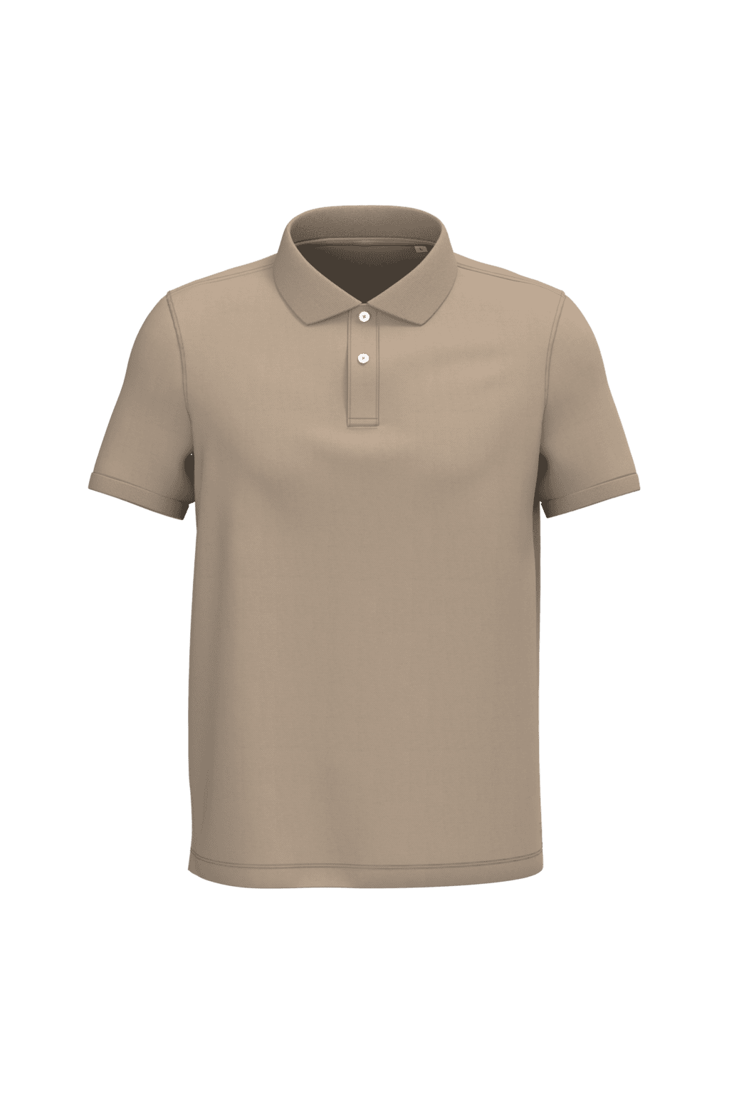 Ecologische herenpolo in piquétricot