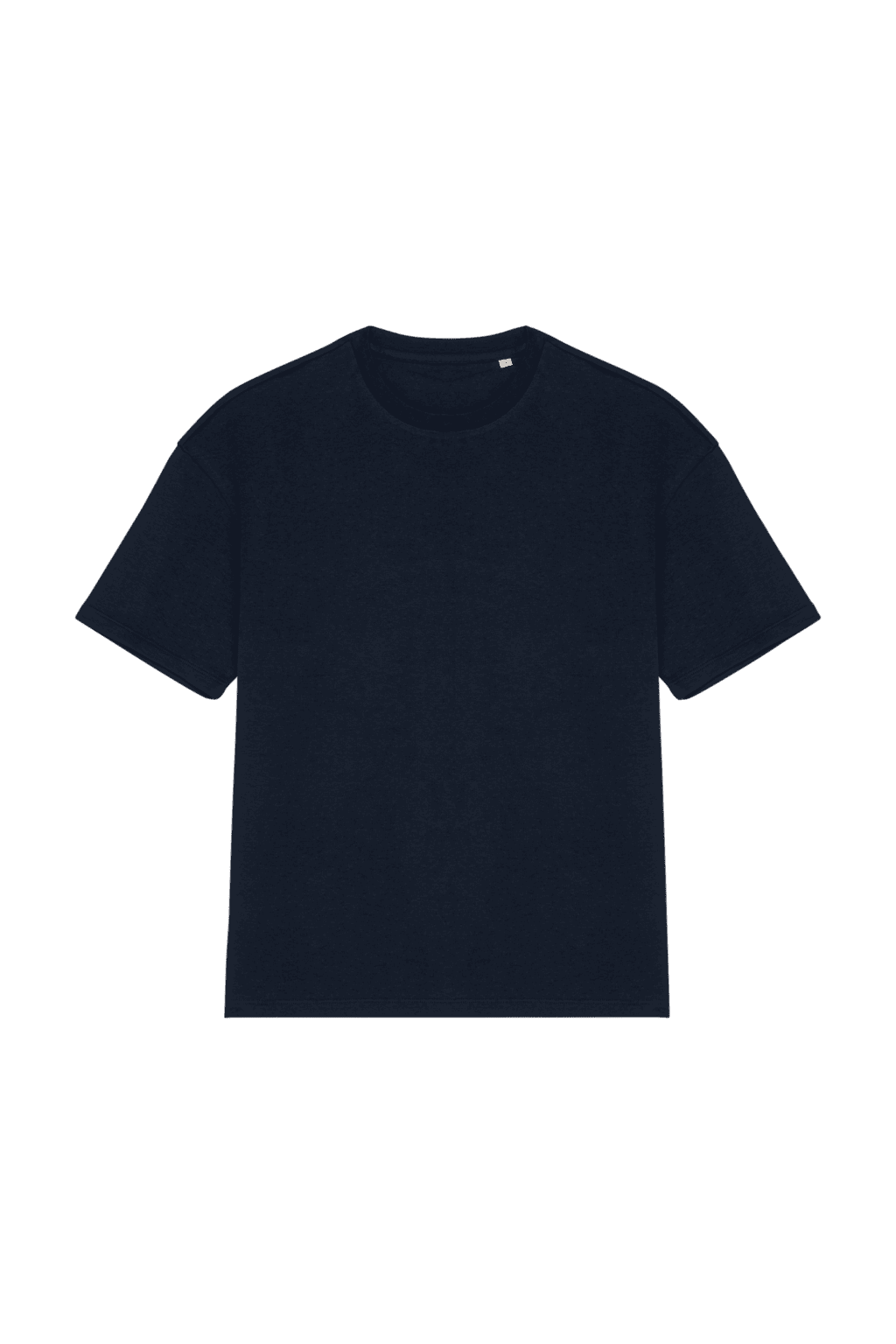 Ecologisch oversized uniseks T-shirt French Terry