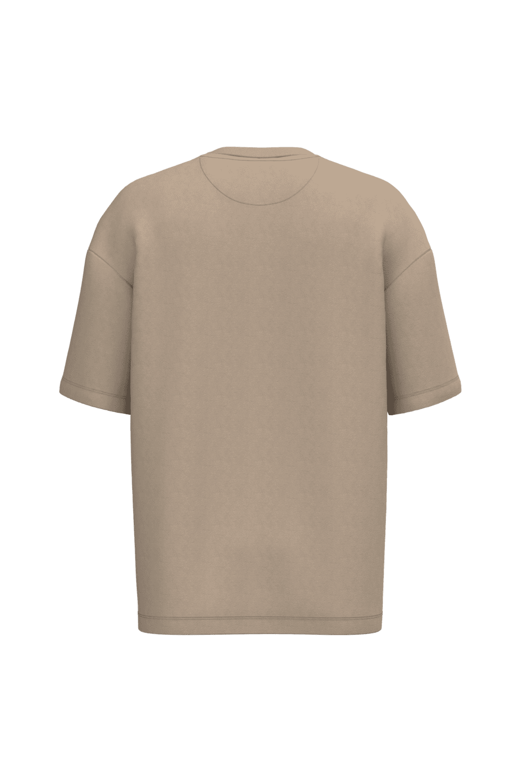 Ecologisch oversized uniseks T-shirt French Terry - Afbeelding 23