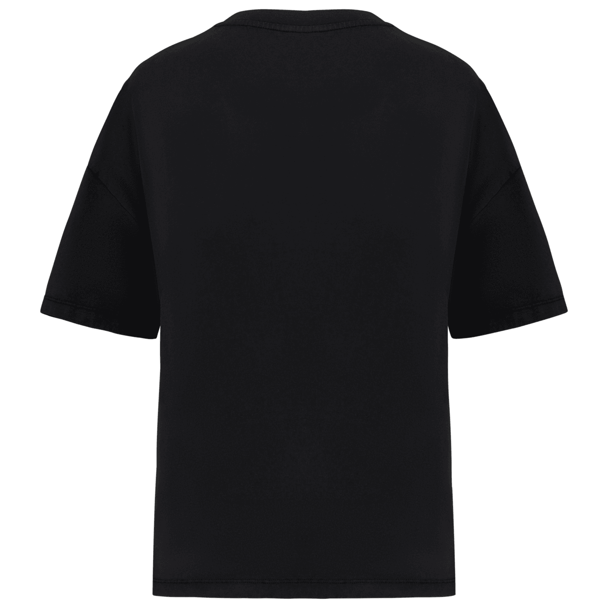 Ecologisch oversized verwassen t-shirt - Afbeelding 3