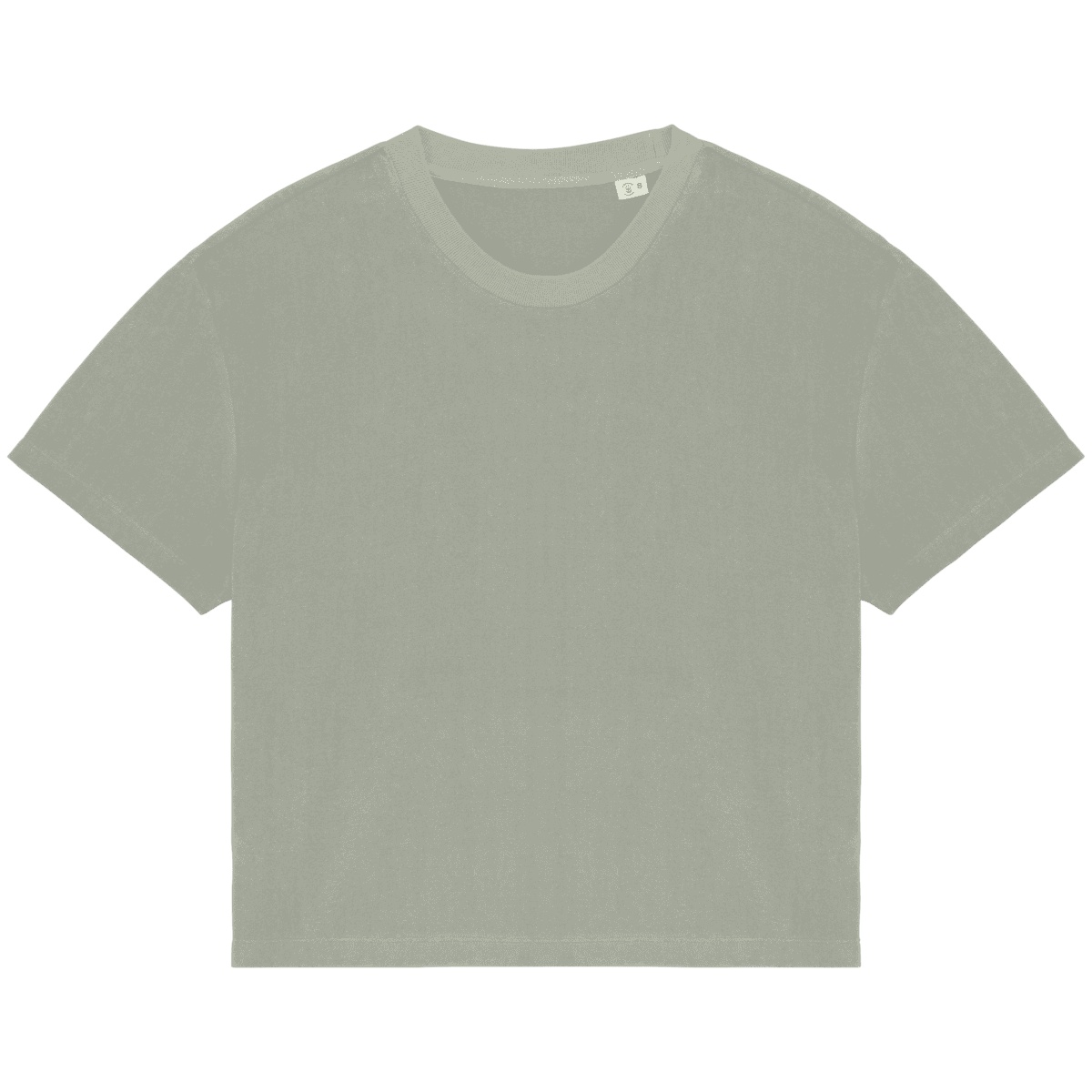 Ecologisch badstof dames-T-shirt