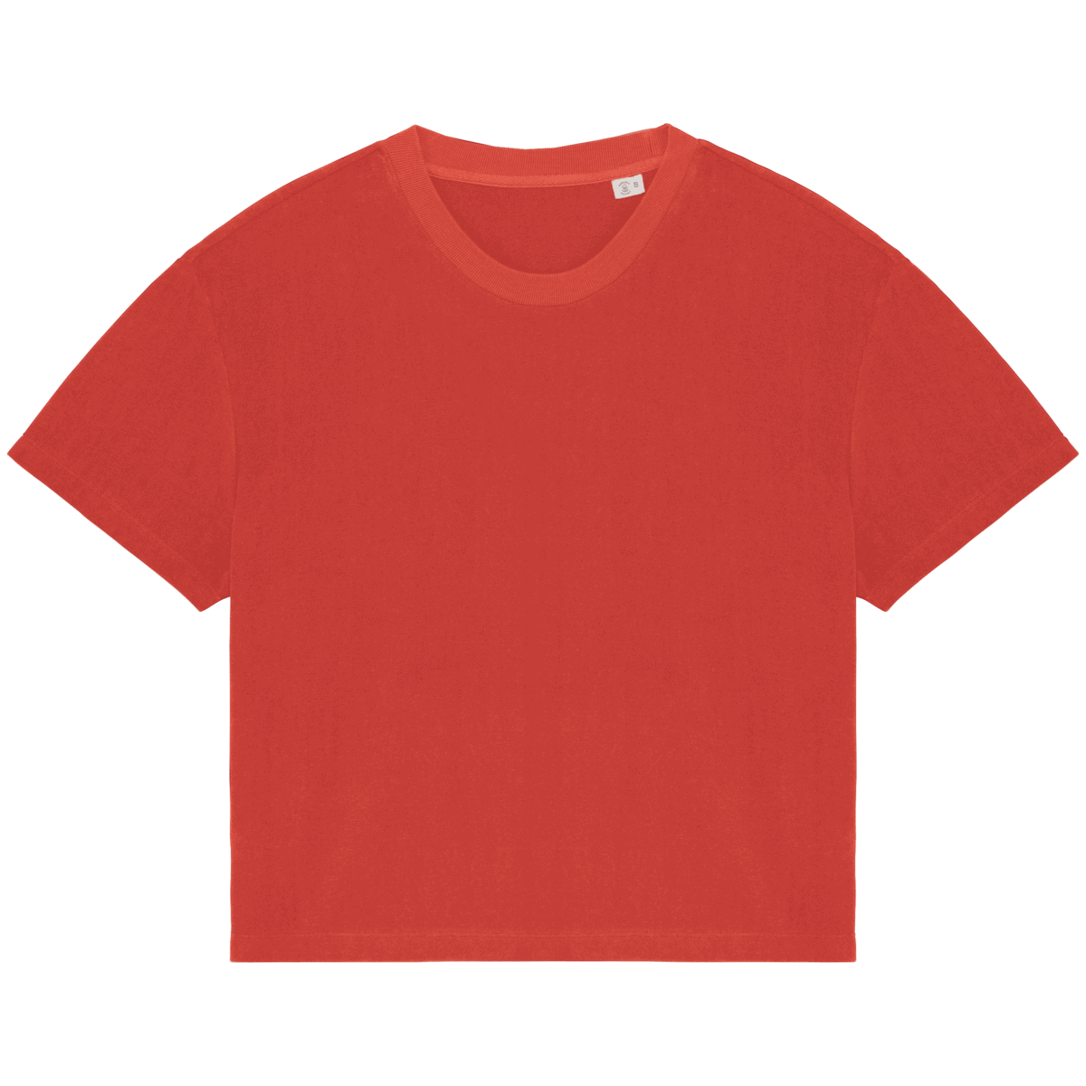 Ecologisch badstof dames-T-shirt