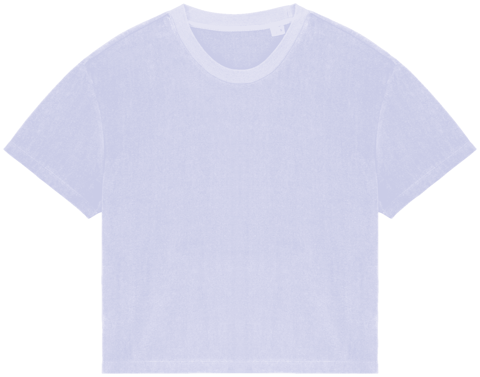 Ecologisch badstof dames-T-shirt