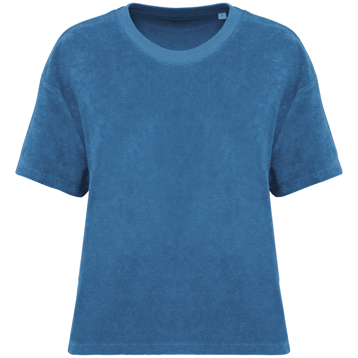 Ecologisch badstof dames-T-shirt