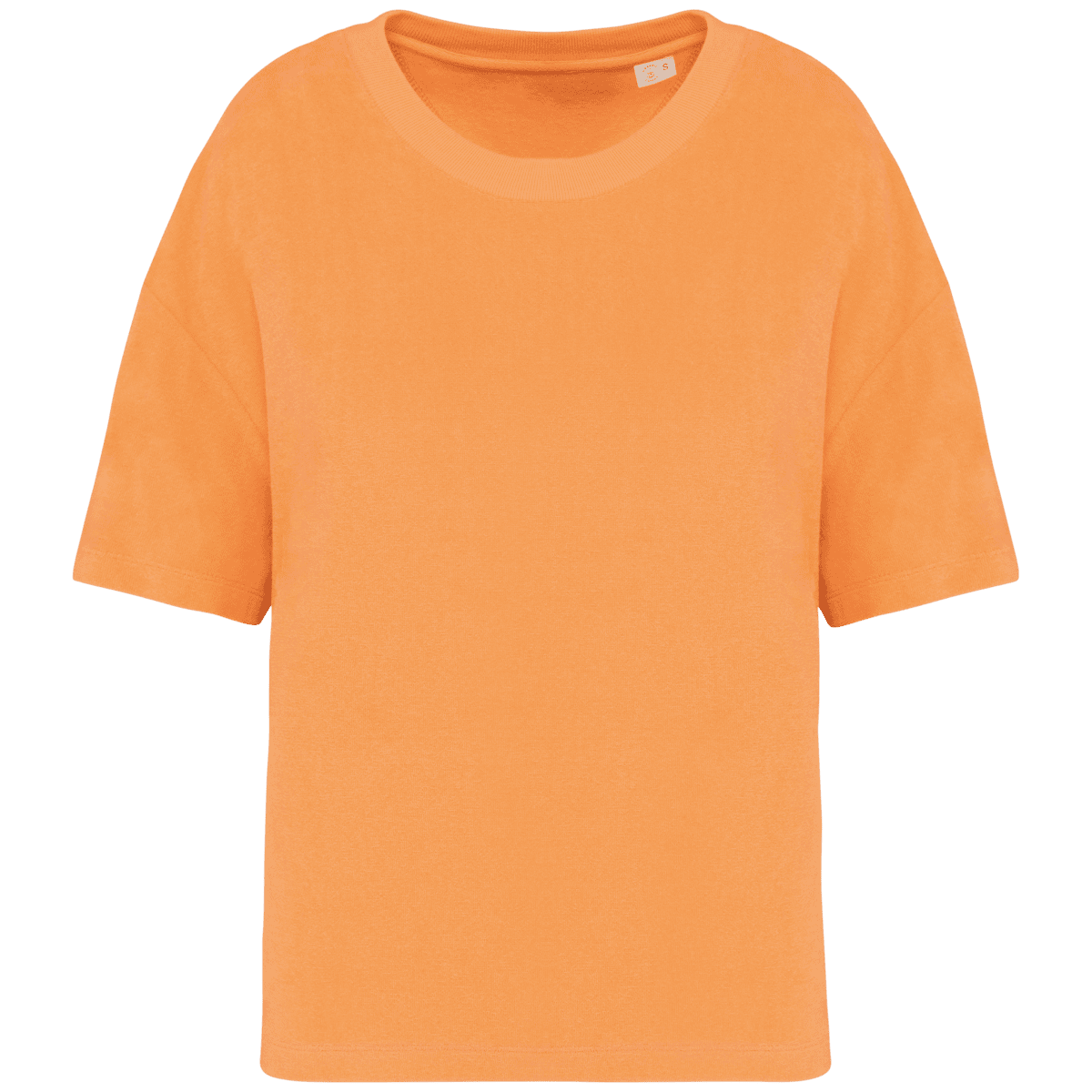 Ecologisch badstof dames-T-shirt