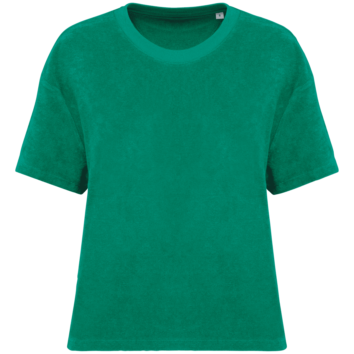 Ecologisch badstof dames-T-shirt