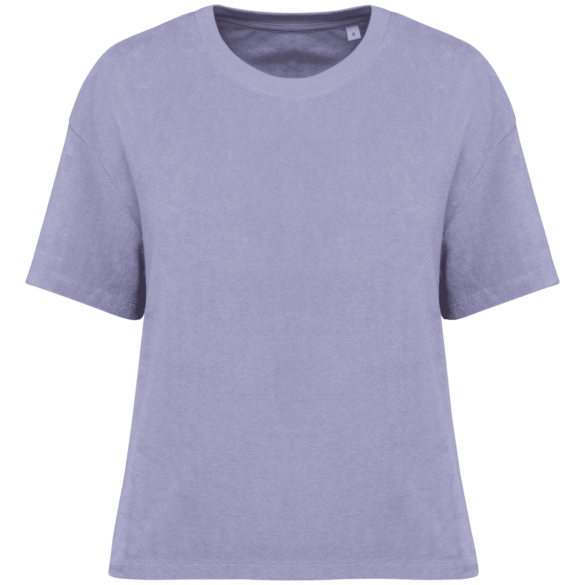 Ecologisch badstof dames-T-shirt