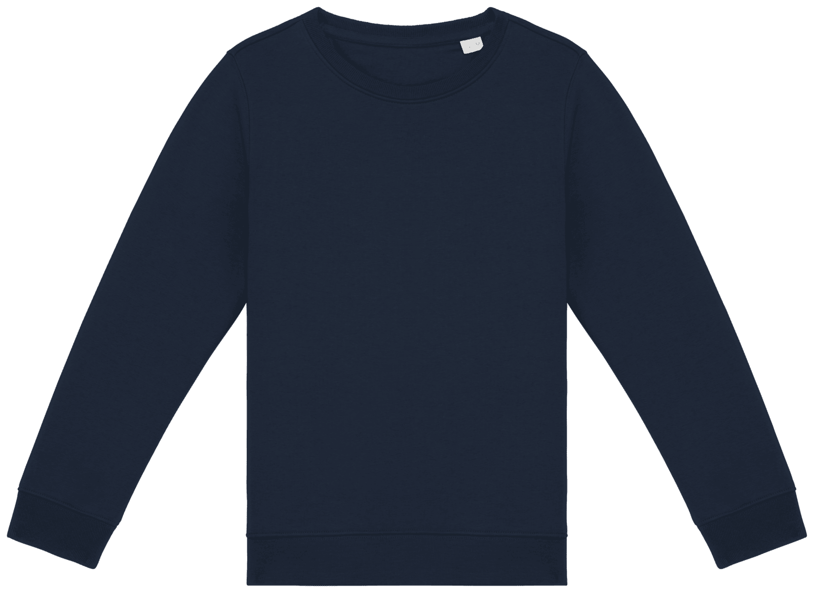 Ecologische kindersweater met ronde hals