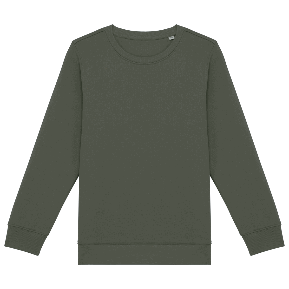 Ecologische kindersweater met ronde hals