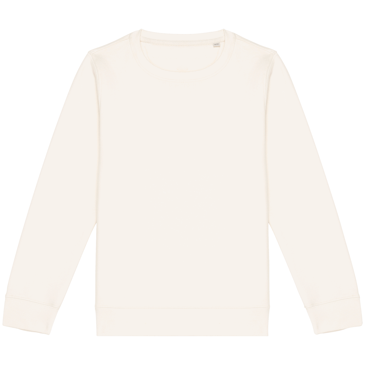 Ecologische kindersweater met ronde hals