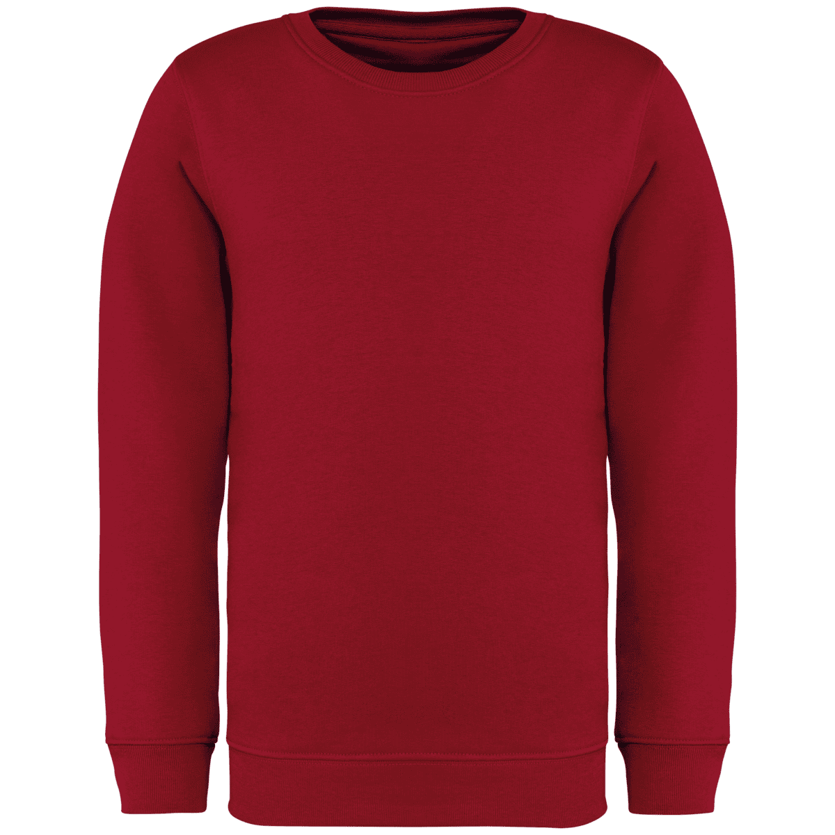 Ecologische kindersweater met ronde hals