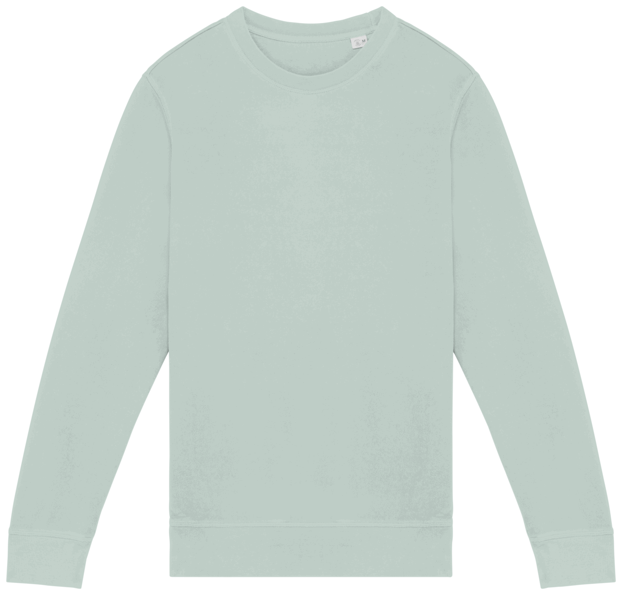 Ecologische uniseks sweater met ronde hals French Terry
