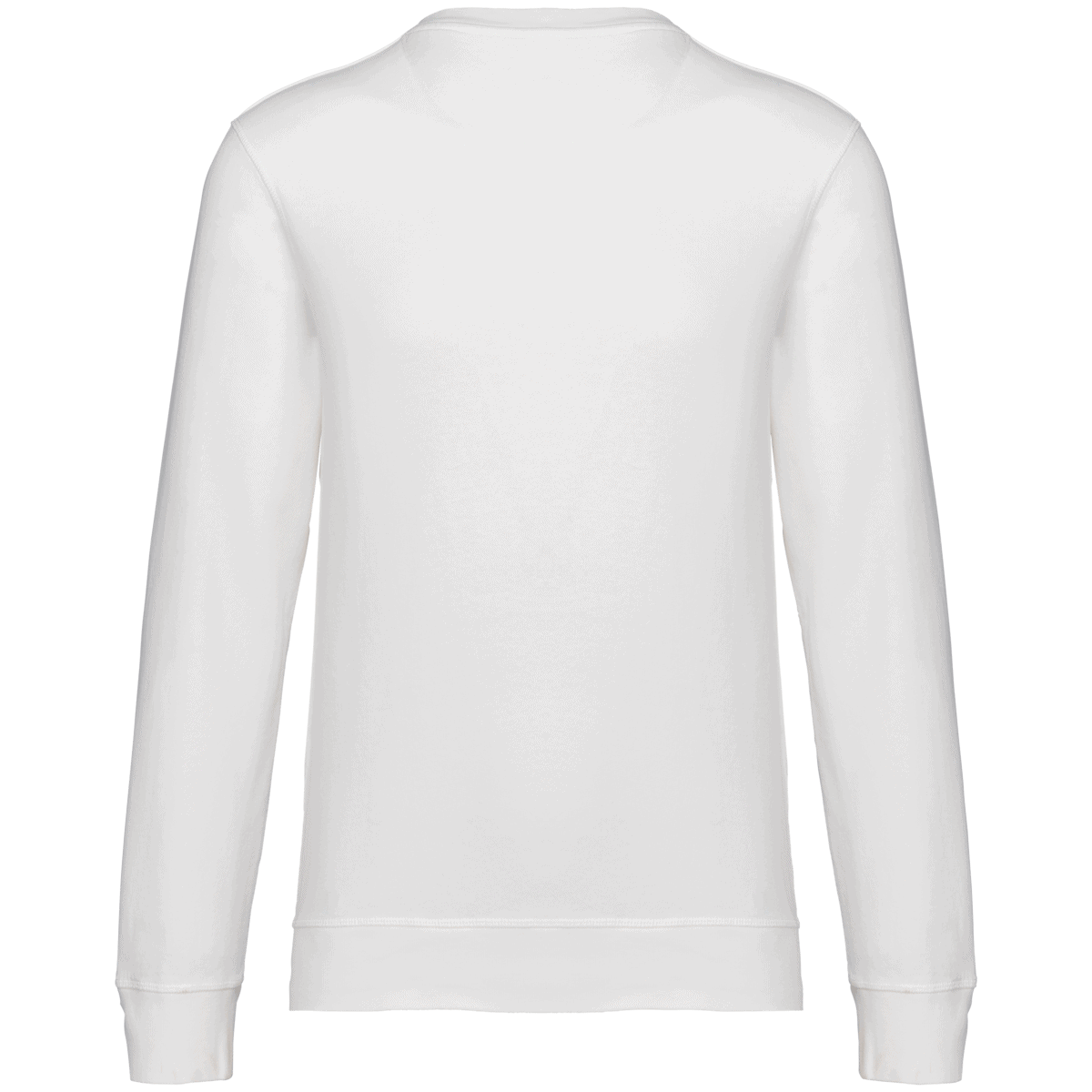 Ecologische uniseks sweater met ronde hals French Terry - Afbeelding 9
