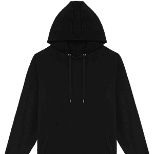 Ecologische uniseks sweater met capuchon French Terry