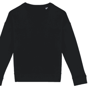 Ecologische damessweater met afhangende mouwen