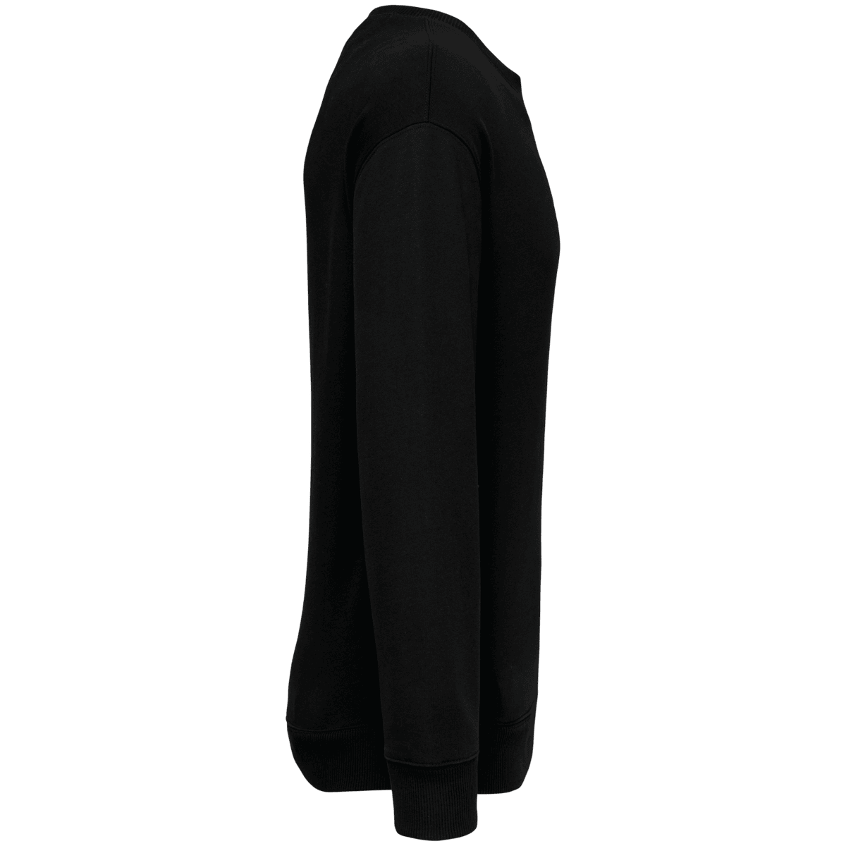 Ecologische uniseks sweater met ronde hals en afhangende mouwen French Terry - Afbeelding 5