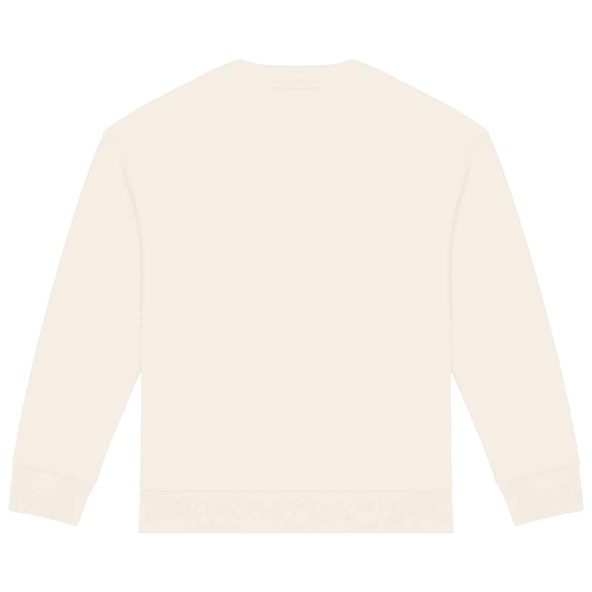 Ecologische cropped kindersweater met ronde hals - Afbeelding 14