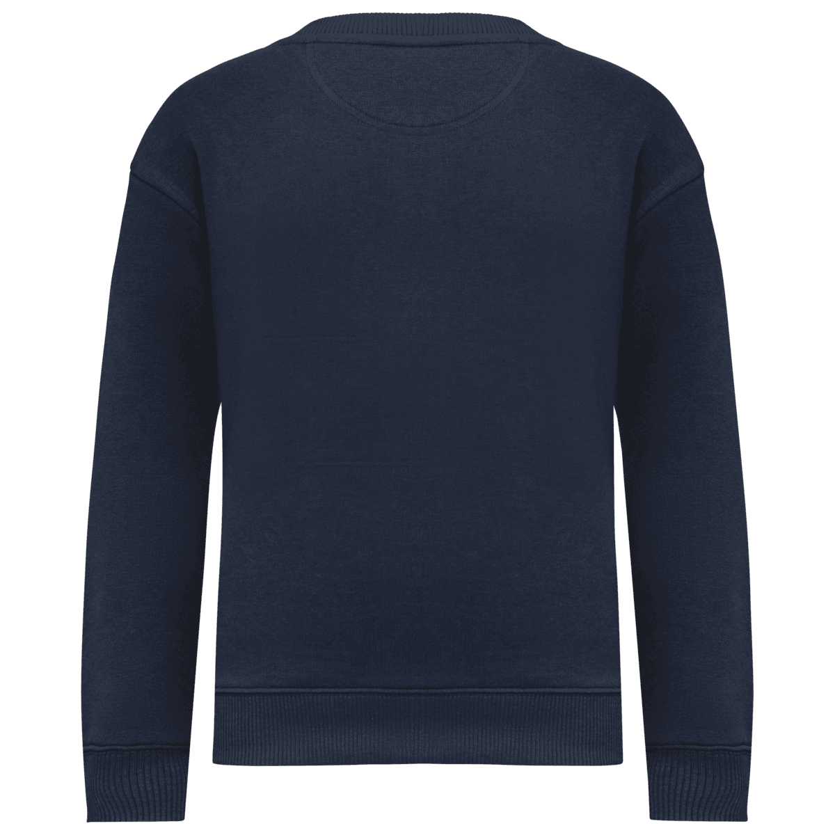 Ecologische cropped kindersweater met ronde hals - Afbeelding 18
