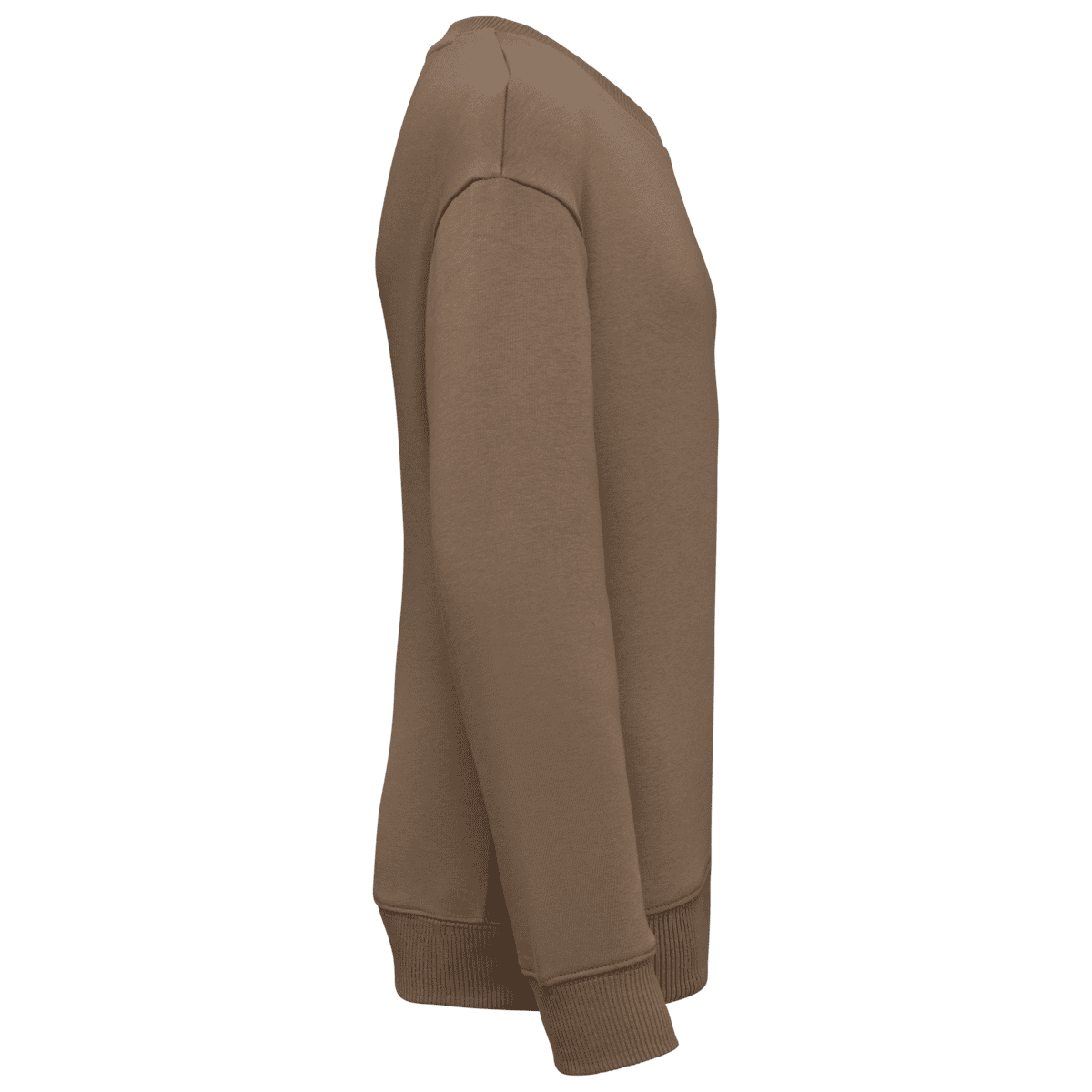 Ecologische cropped kindersweater met ronde hals - Afbeelding 10