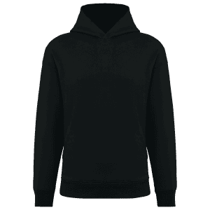 Ecologische uniseks oversized sweater met capuchon