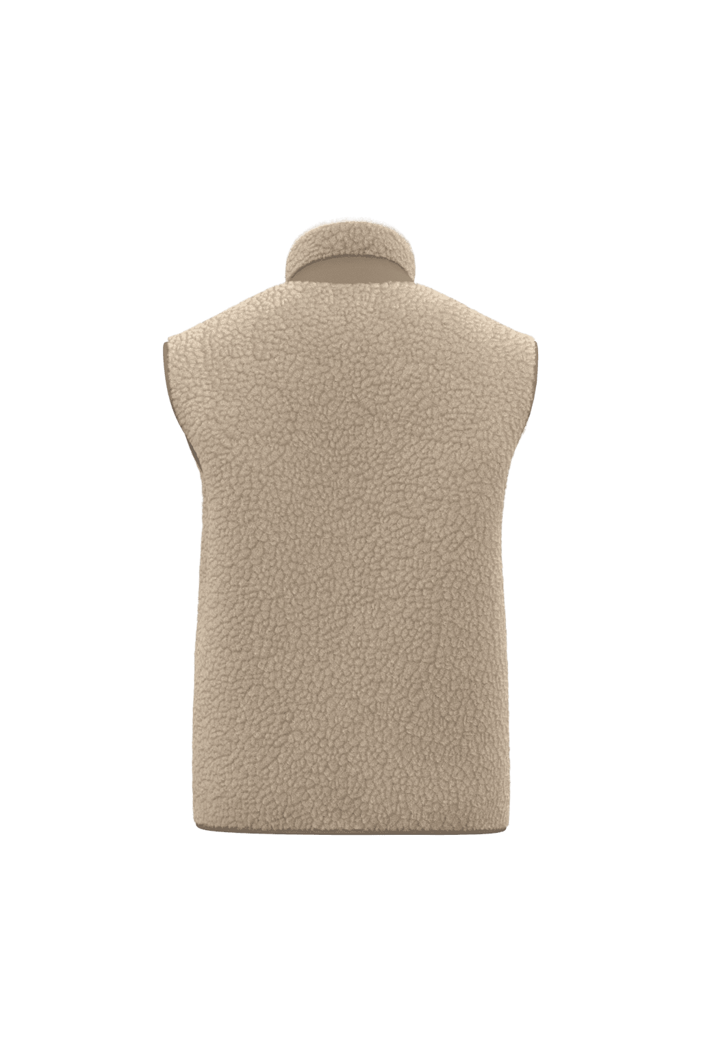 Ecologische uniseks bodywarmer van sherpa - Afbeelding 8