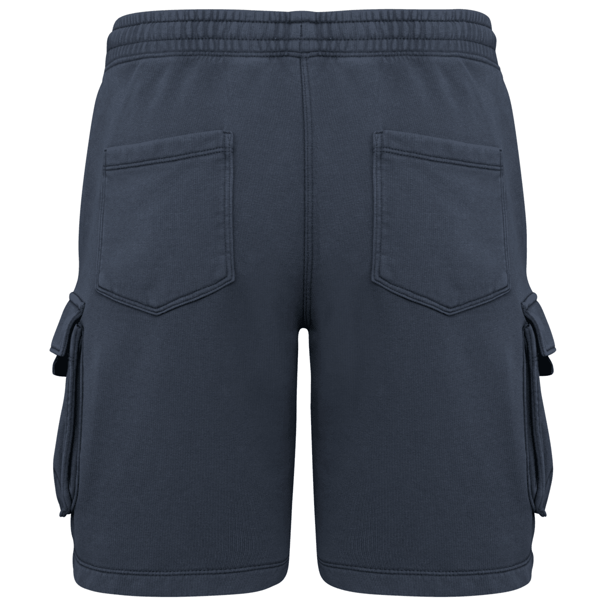 Duurzame verwassen herencargoshort van French Terry - Afbeelding 8