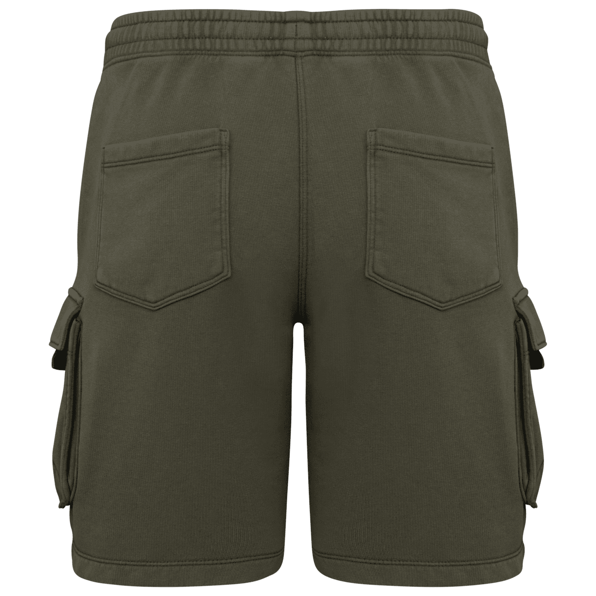 Duurzame verwassen herencargoshort van French Terry - Afbeelding 13