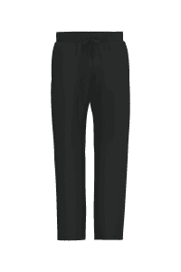 Duurzame uniseks wijde joggingbroek.