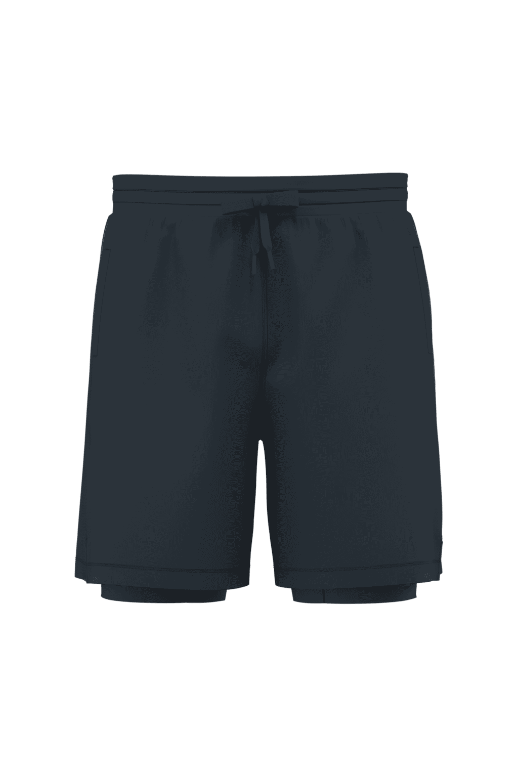 2-in-1 duurzame shorty met ingewerkte ondershort