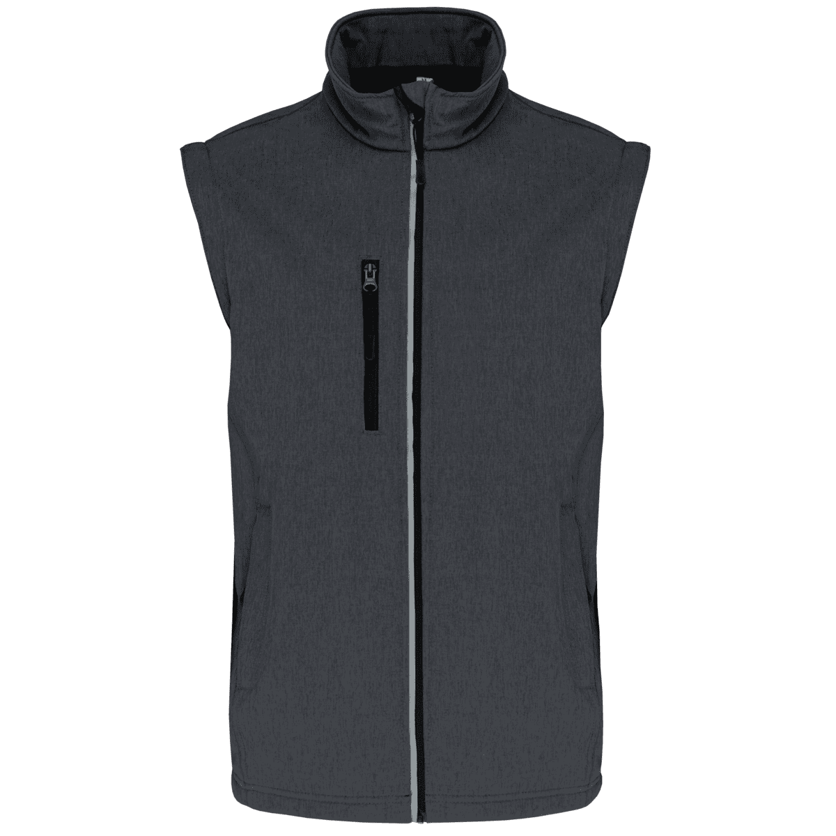 Softshell met afritsbare mouwen