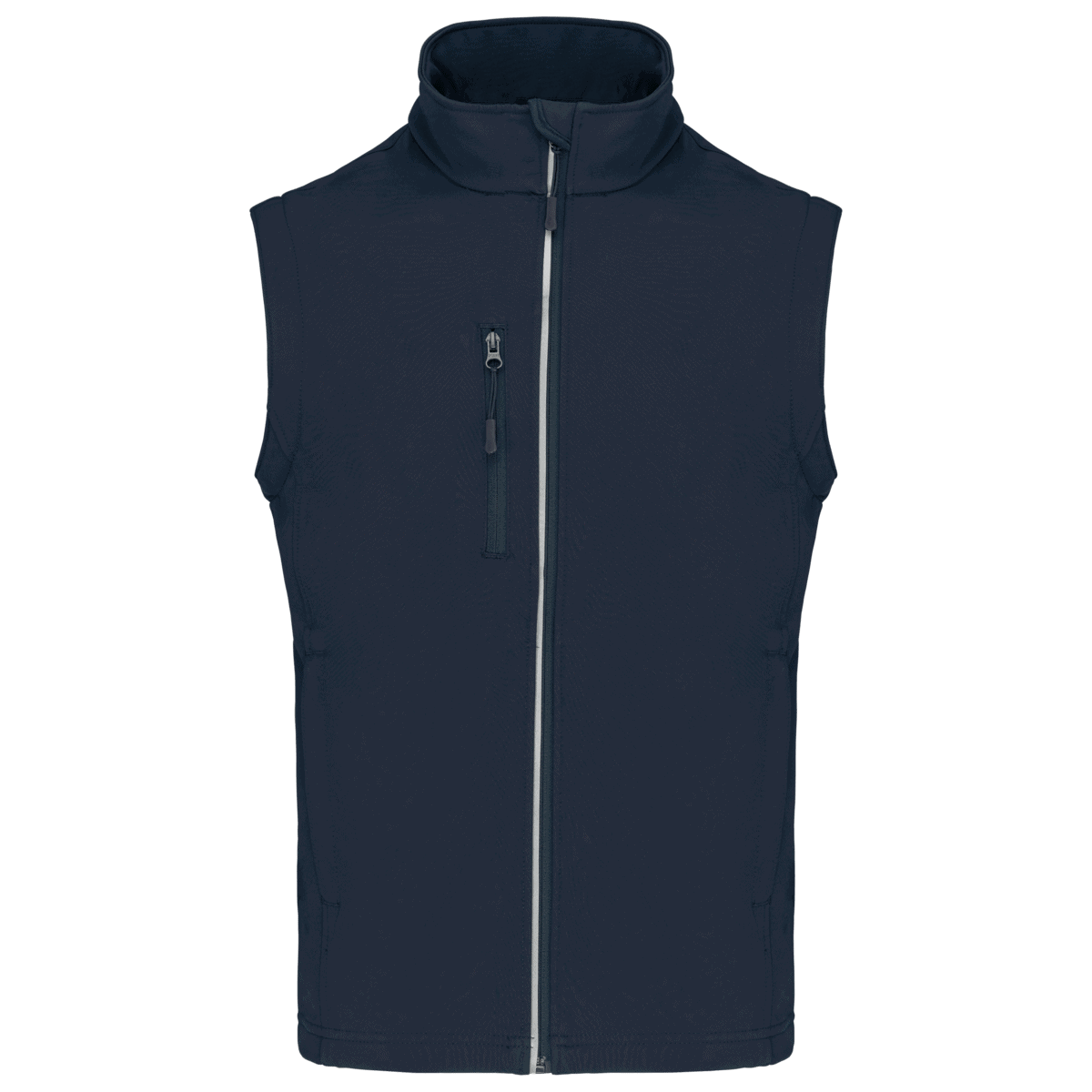 Softshell met afritsbare mouwen