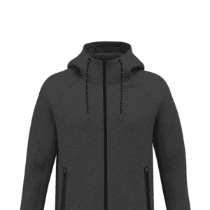 Damesjas met capuchon performance