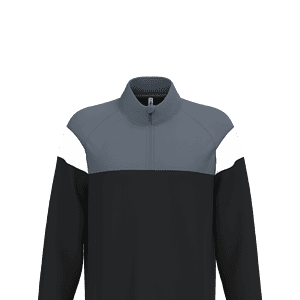 Trainingssweater 1/4 rits uniseks