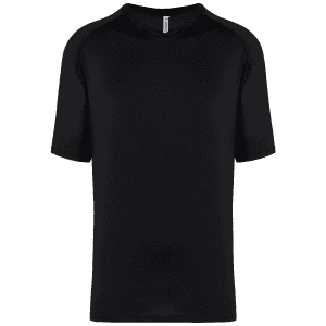 Tweekleurig padel-T-shirt met raglanmouwen voor heren