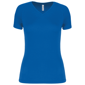 Dames sport-t-shirt V-hals