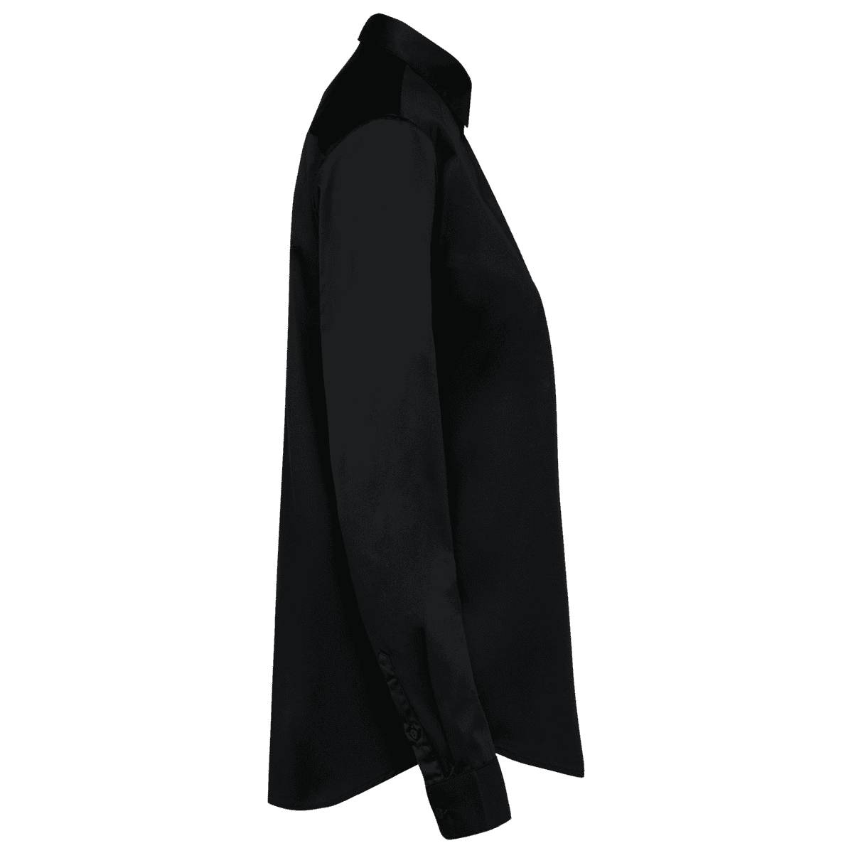 Damesoverhemd van twill met lange mouwen - Afbeelding 3