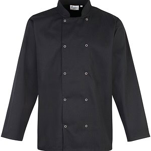 Long Sleeve Press Stud Chef's Jacket