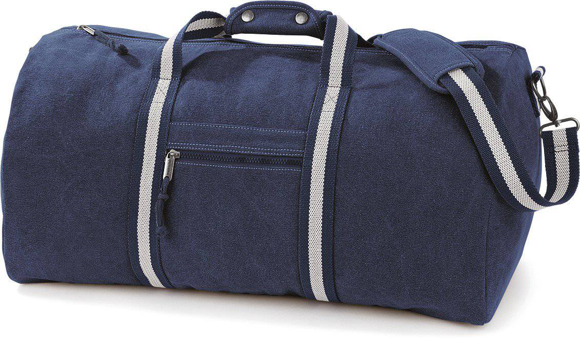 Vintage canvas weekendtas