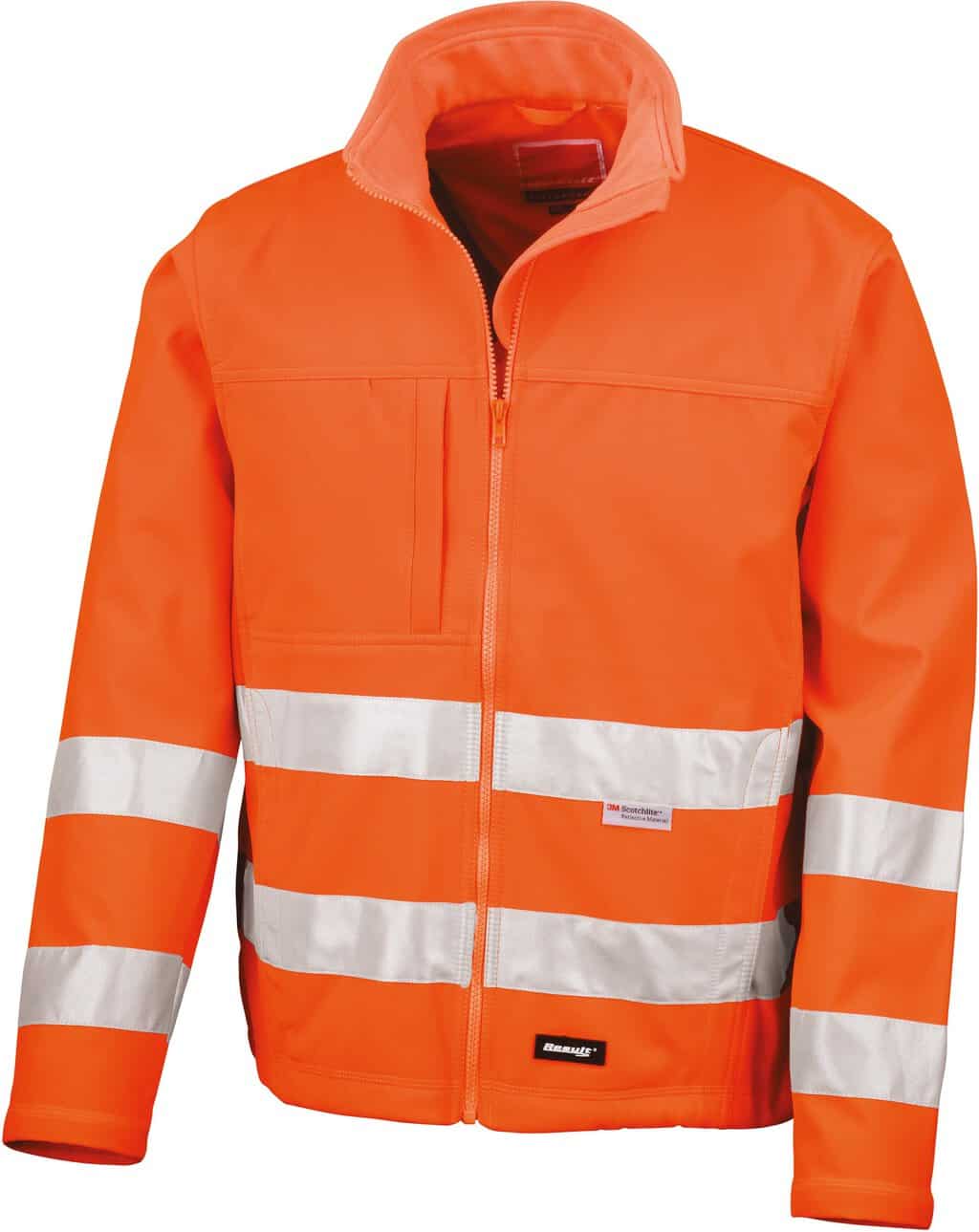 High-viz Soft Shell Jas