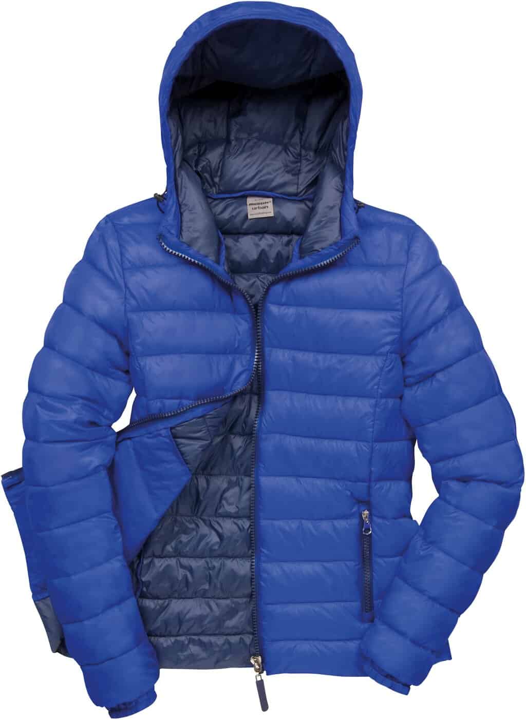 Womens Snow Bird jack met capuchon