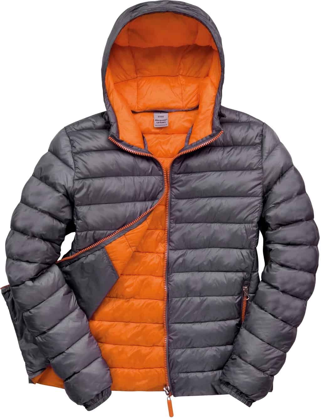 Mens Snow Bird jack met capuchon