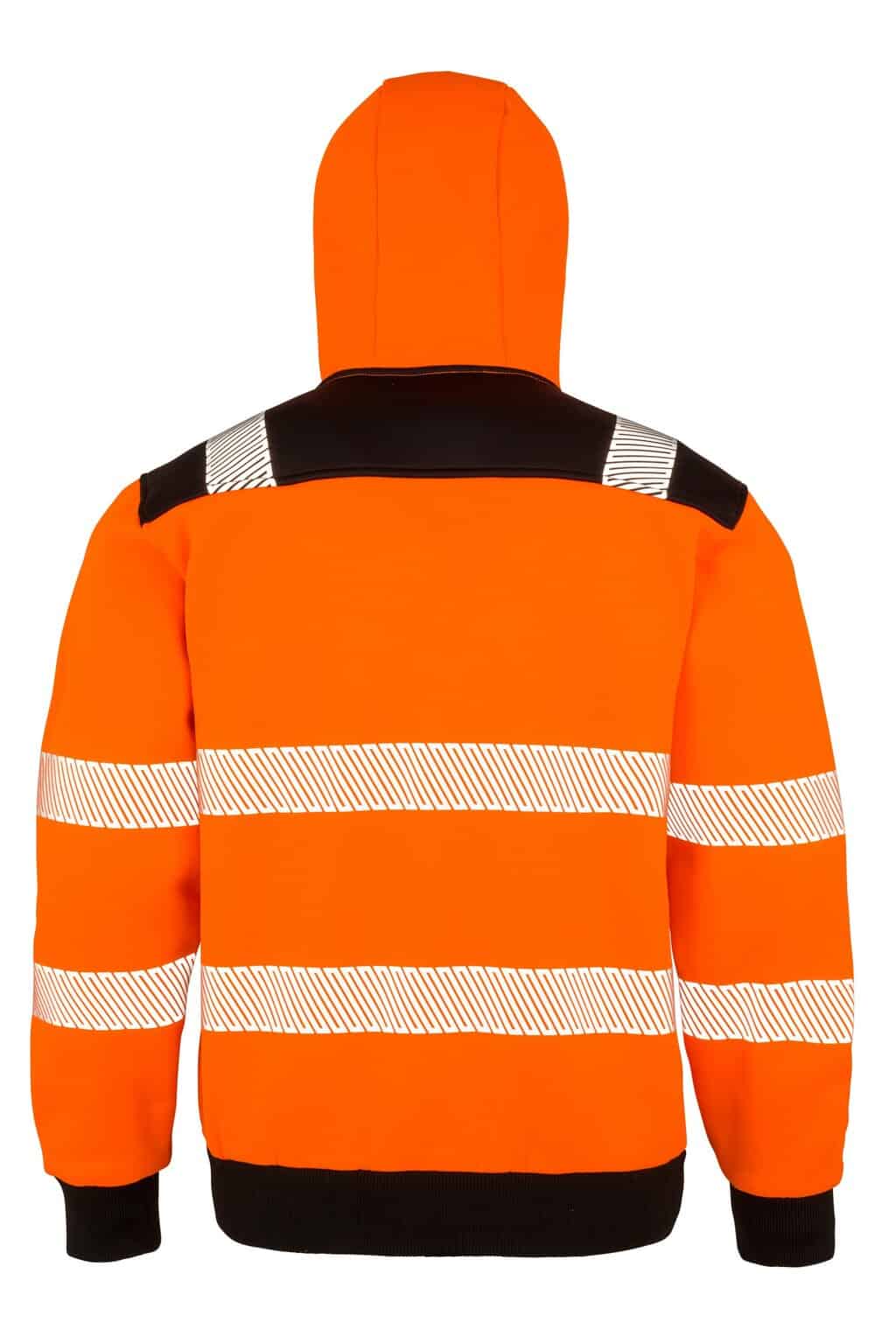 Gerecycled veiligheidssweatvest met capuchon
