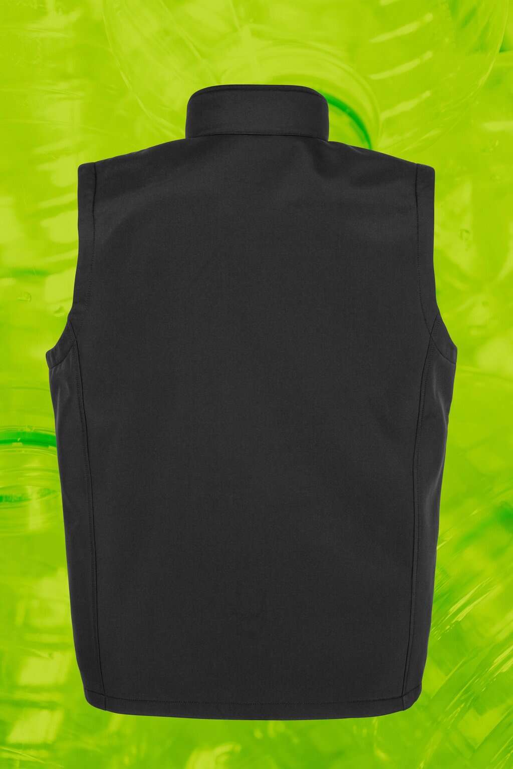 Gerecycleerde heren softshell-bodywarmer - Afbeelding 2