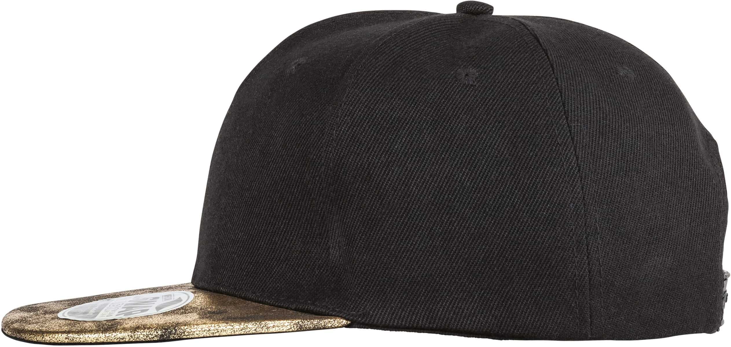 Bronx Glitter Flat Peak Snapback Cap - Afbeelding 4