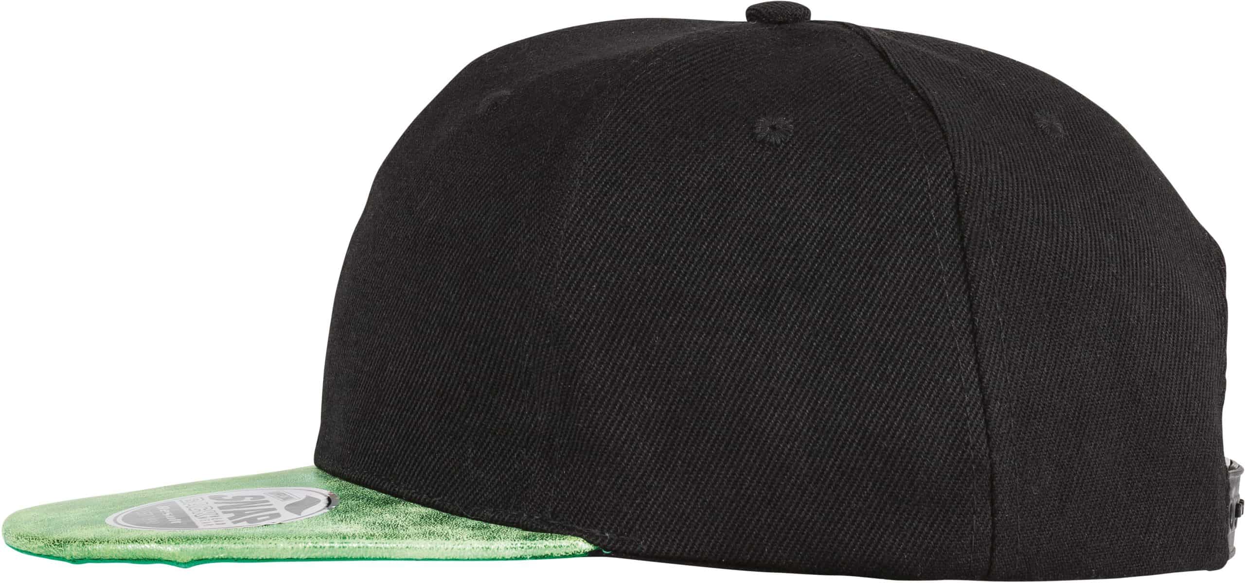 Bronx Glitter Flat Peak Snapback Cap - Afbeelding 7