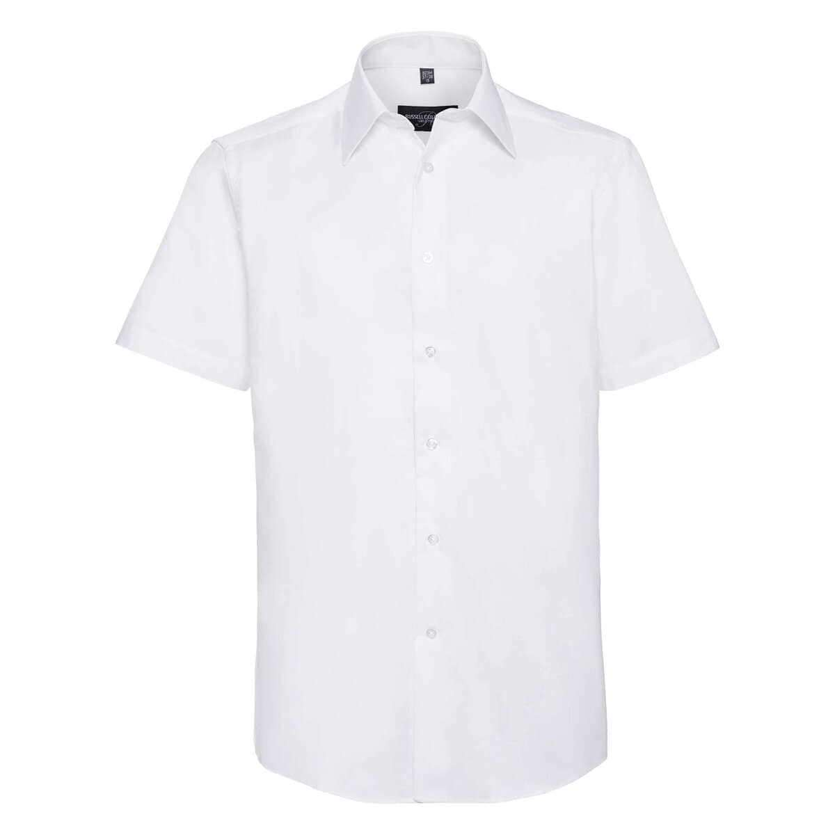 Men s short sleeve tailored Oxford shirt