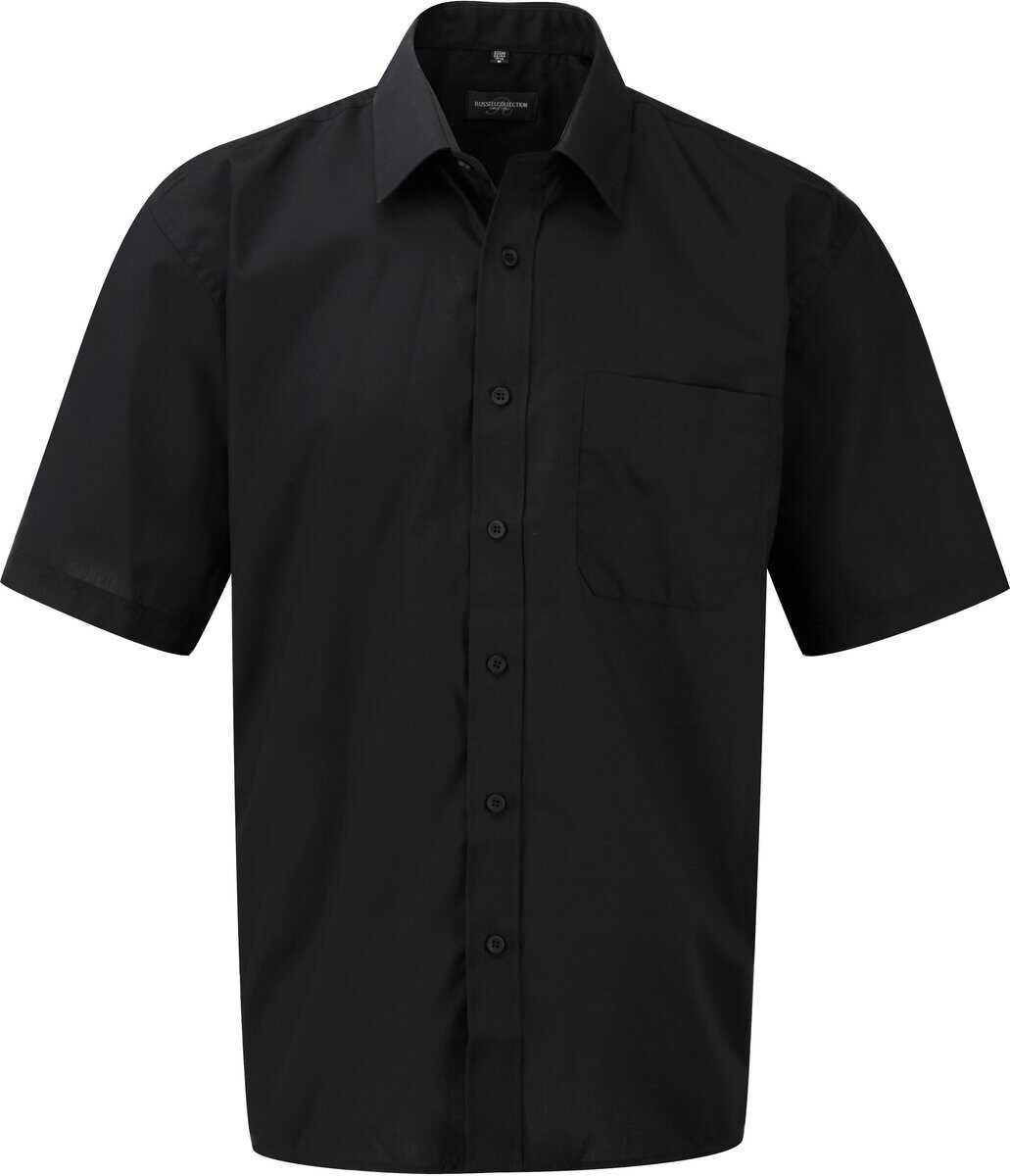 Men's Ss Polycotton Poplin Shirt